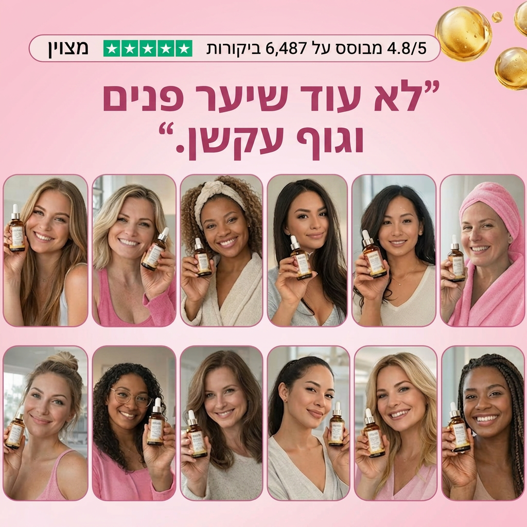 שמן סייפרוס רוטנדום להפחתת צמיחת שיער