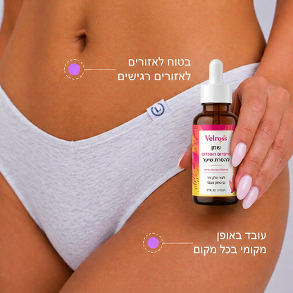 שמן סייפרוס רוטנדום להפחתת צמיחת שיער